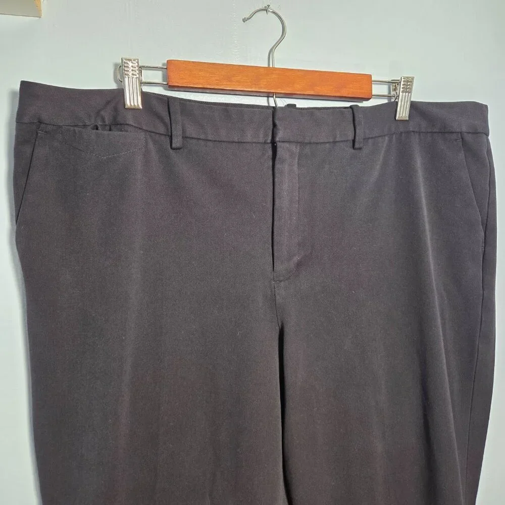 Eddie Bauer Woman's Navy Dark Blue Business Casual Office Workwear Dress Pants